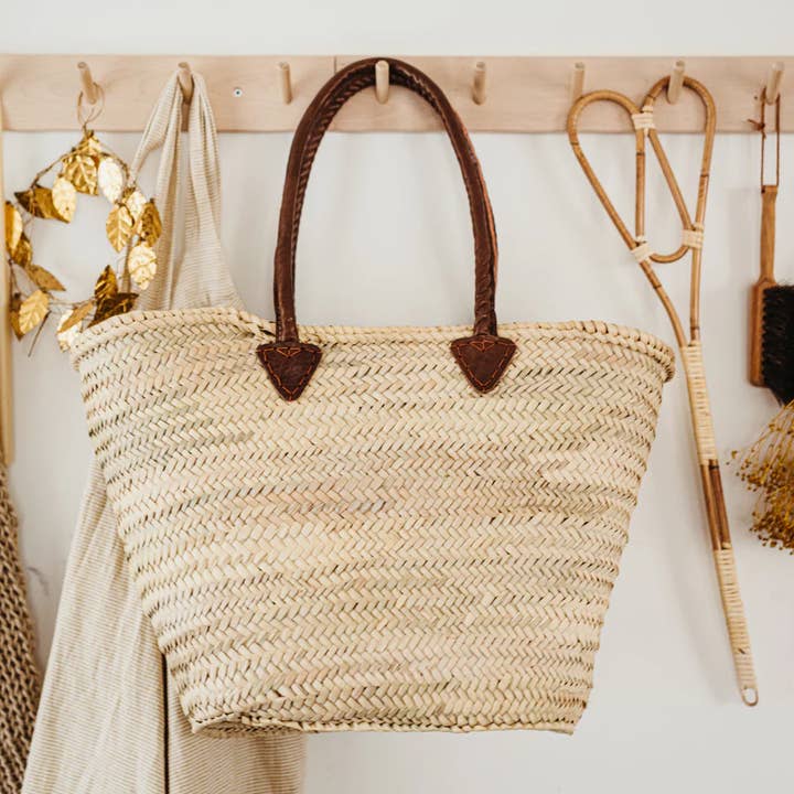 French Market Basket - correas largas para venta al por mayor de Mikwi