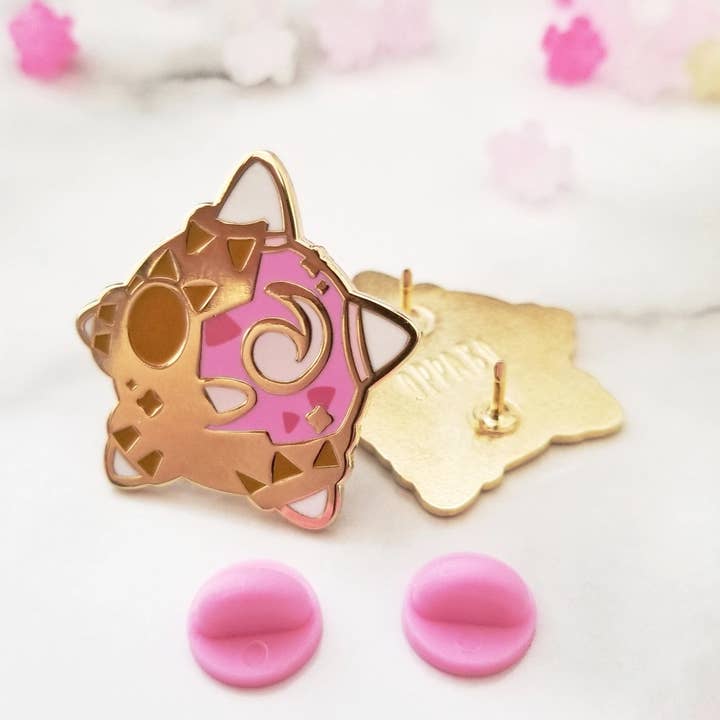 Pins Émail Minior - Rose | Pins Pokémon pour la vente par OppaboCo