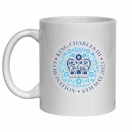 Jojoes Print and Design Limited – wholesale Coffee mug – Kings Coronation, 11oz ceramic mug