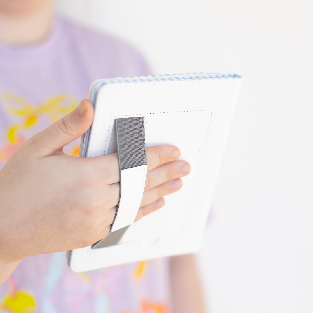 Elyse Breanne Design - Wholesale Laptop/Tablet Case - Unisex - Blue Stripes Kindle Case | Bookish & Reading4