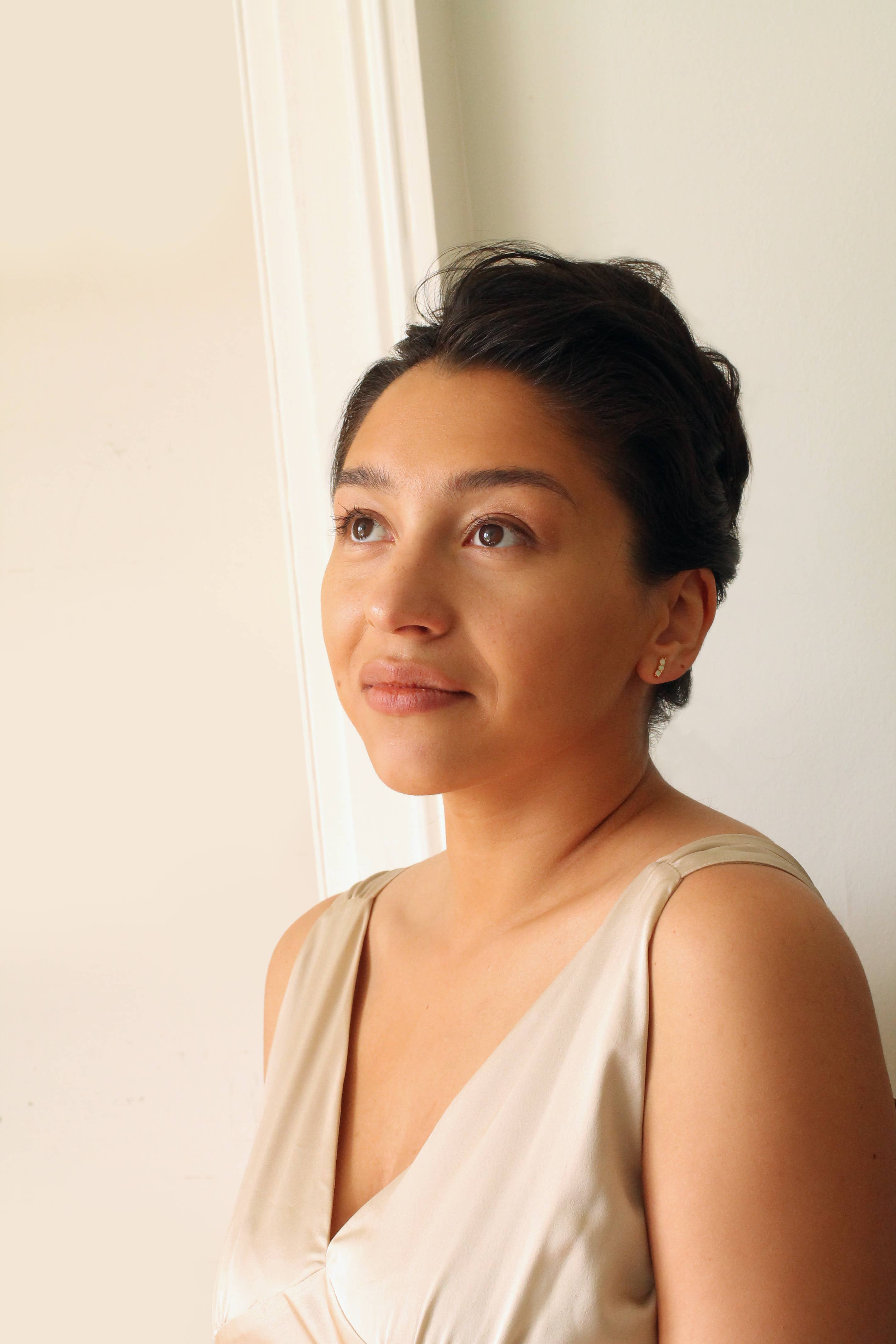 Silk Purse, Sow's Ear - Wholesale Stud/Post Earrings - Stacked Opal Stud Earrings6