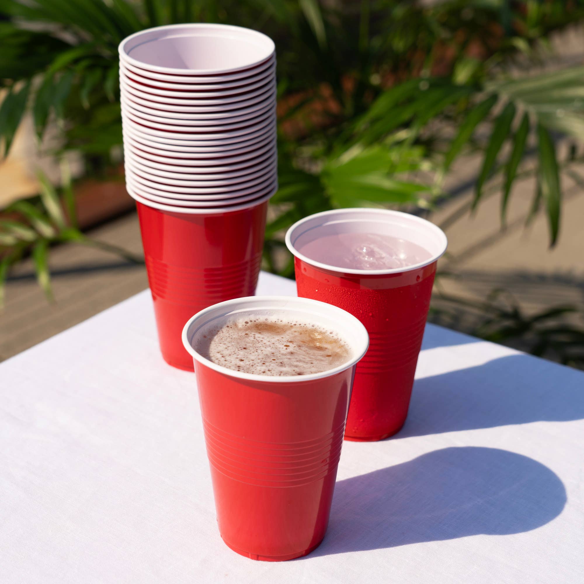 TRUE - Wholesale Disposable Cup - Party Disposable Plastic Cups Pack of 50 ASST COLORS10