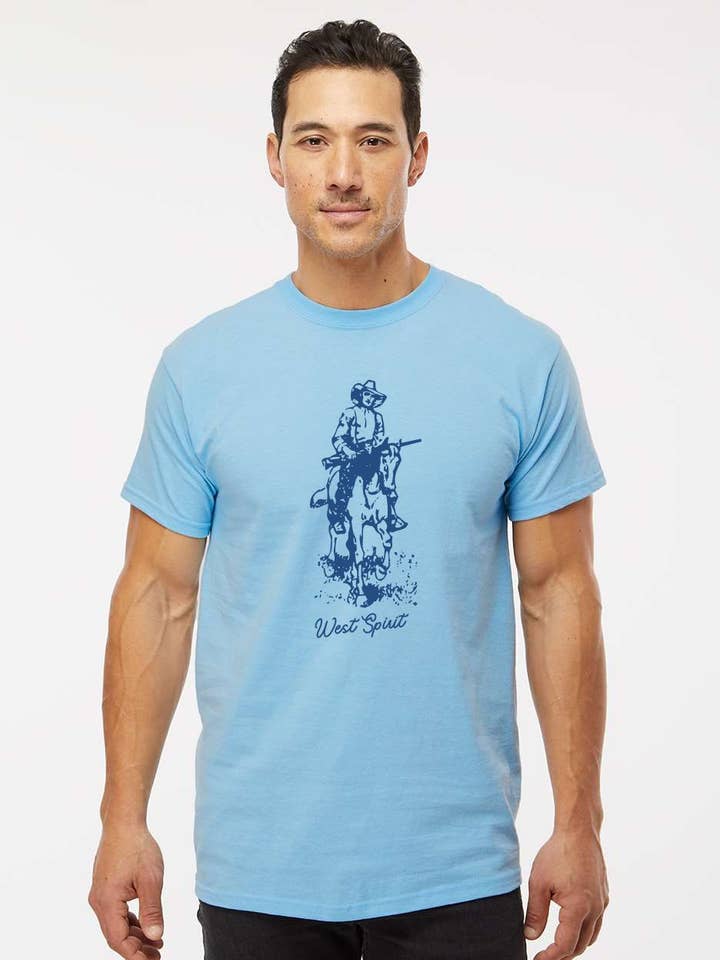 West Spirit T-shirt til mænd for engroshandel hos Lifestyles Sports