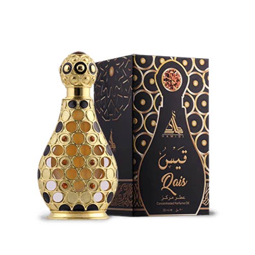 Qais Pure Concentrated Perfume Oil 20 ml / .67 oz Attar (Ittar) Alcohol Free Men for wholesale by Hamidi Oud & Perfumes