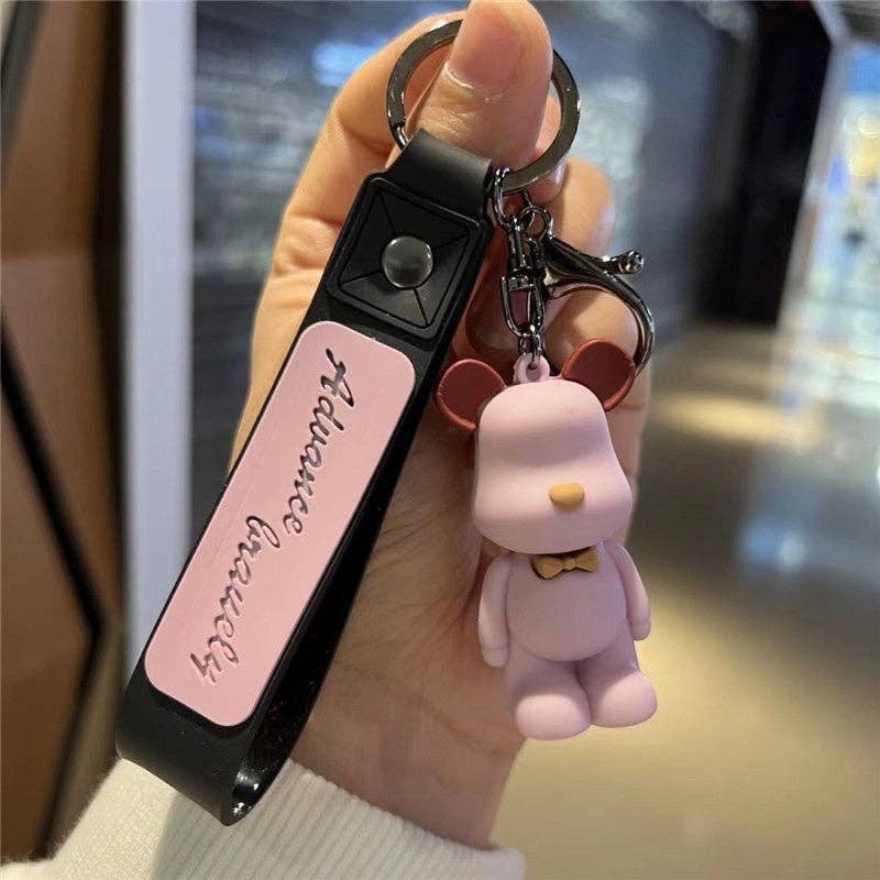 UZ Wholesale Store – wholesale Keychain – Women's – Bear Keychain Pendant: A Stylish Addition to Your Bag2