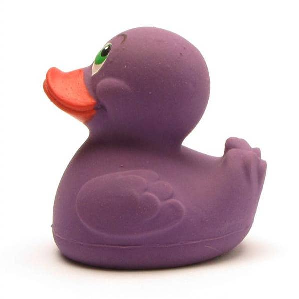 Duckshop – Großhandel Badespielzeug – Baby – Badeente Purple Duck - Gummiente