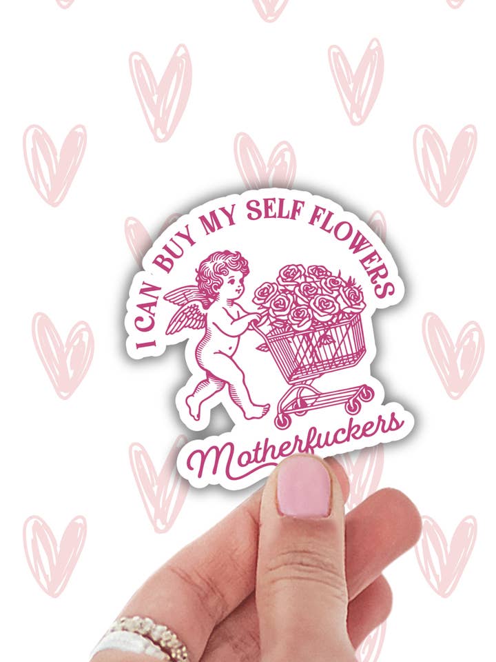 Grappige valentijnssticker, anti-valentijnsdecals voor laptop voor wholesale door Lalatina Shop