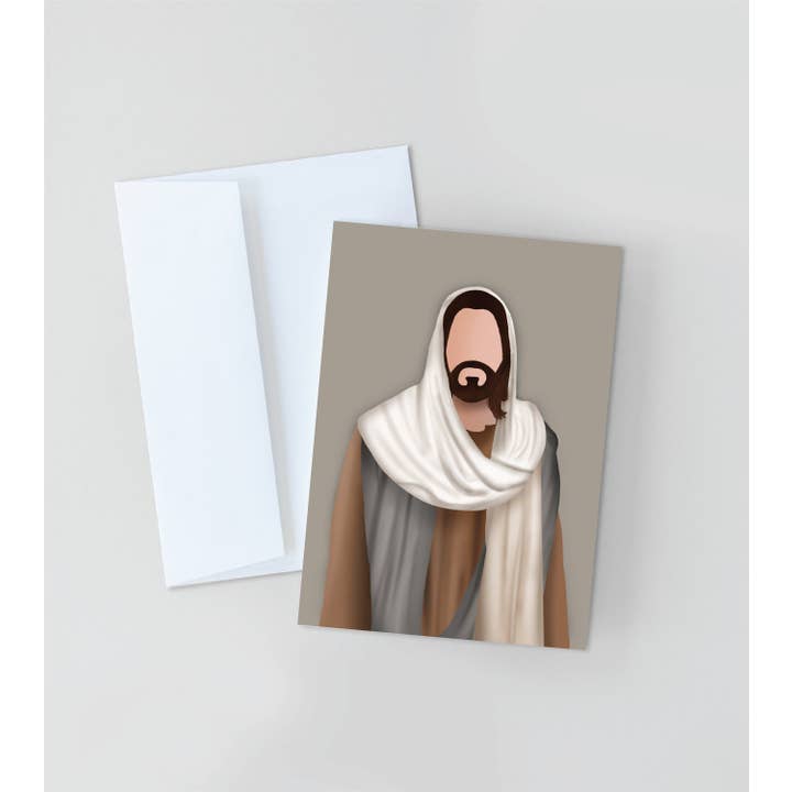Jesus Greeting Card, Jesus Blank Card Set, Easter Jesus Card for wholesale by JasmineTreeDesign