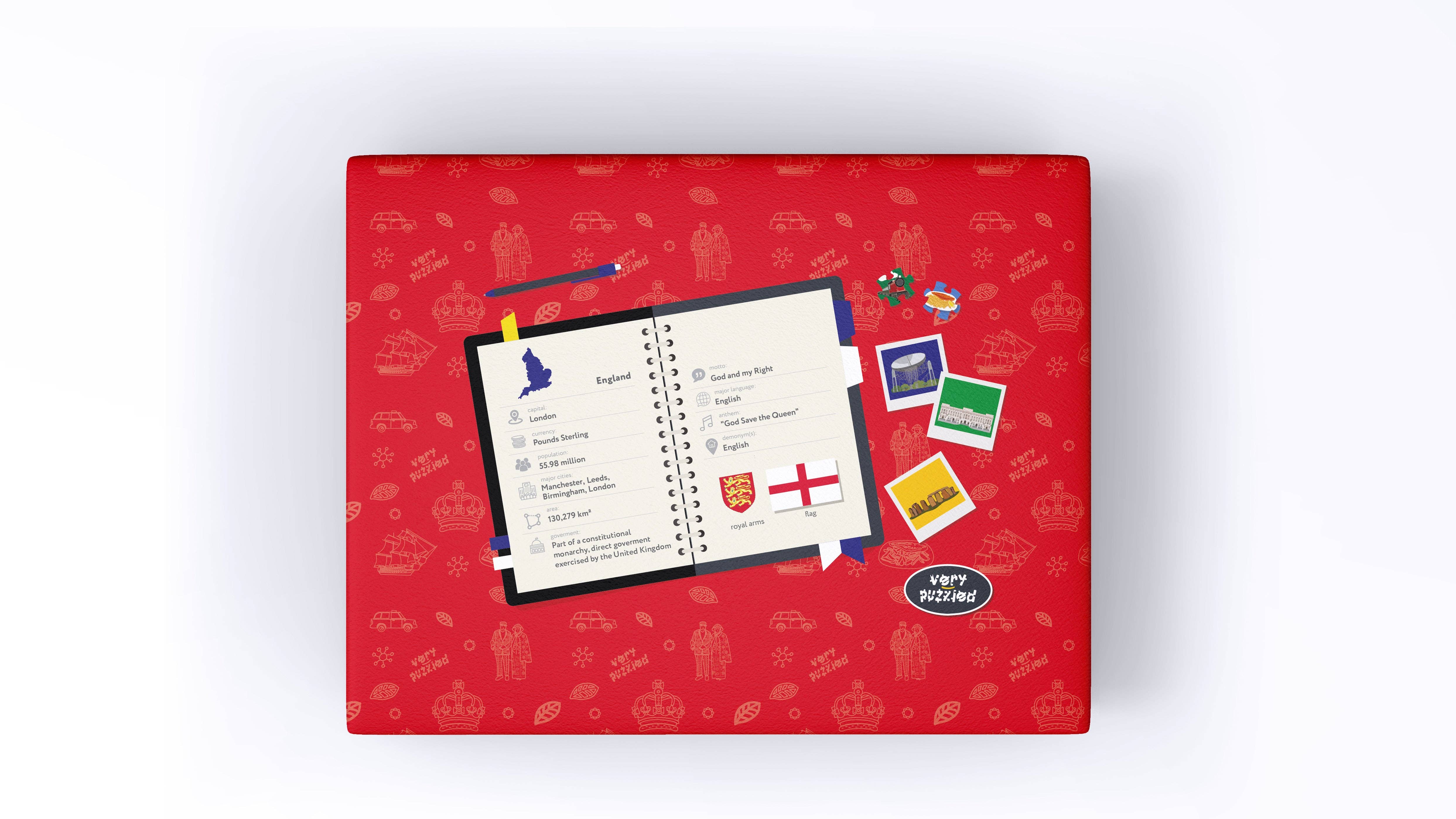 Very Puzzled – wholesale Puzzle – Child – England Map Jigsaw Puzzle1