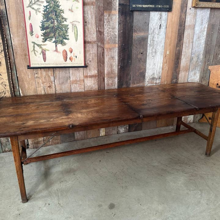 Antik fransk kastanjebord i almträ C 1780 L260 för wholesale av belvoir