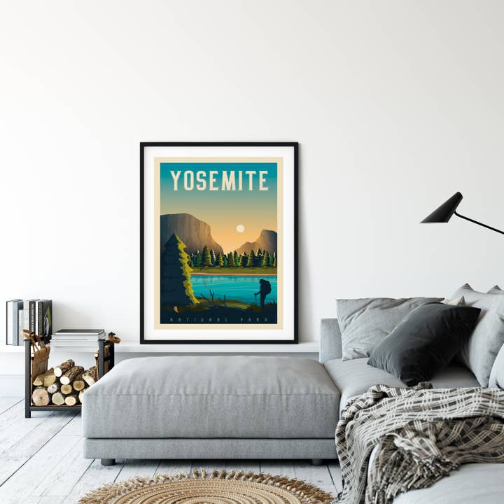 Olahoop Travel Posters - Wholesale Poster - Yosemite National Park - United States Travel Poster7