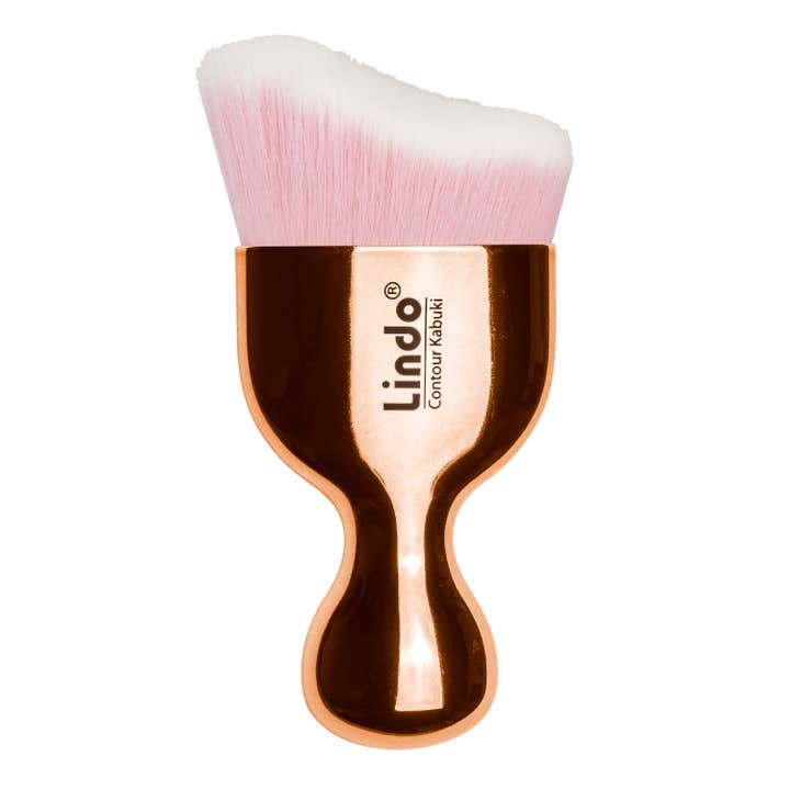 Lindo - Wholesale Cheek/Face Makeup Brush - Lindo Sculpture Contour Kabuki - Premium Makeup Brush