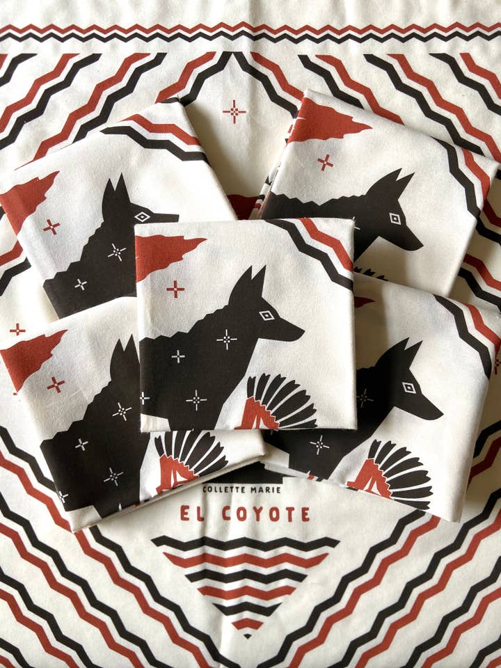 El Coyote Bandanas for wholesale by Cōllette