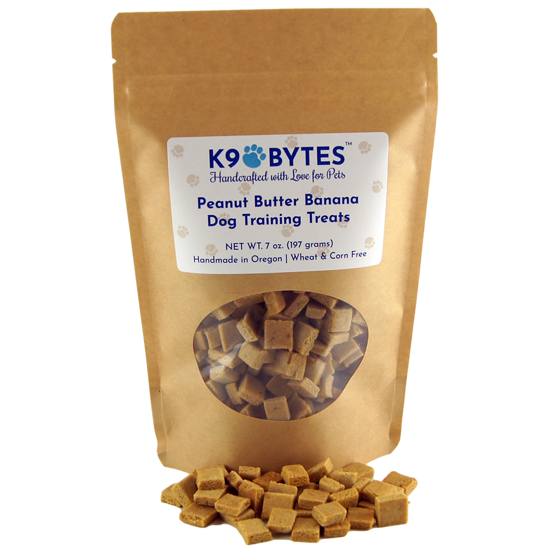 K9 Bytes, Inc. – Engroshandel Godbid - Hund – Jordnøddesmør og banan træning godbidder2