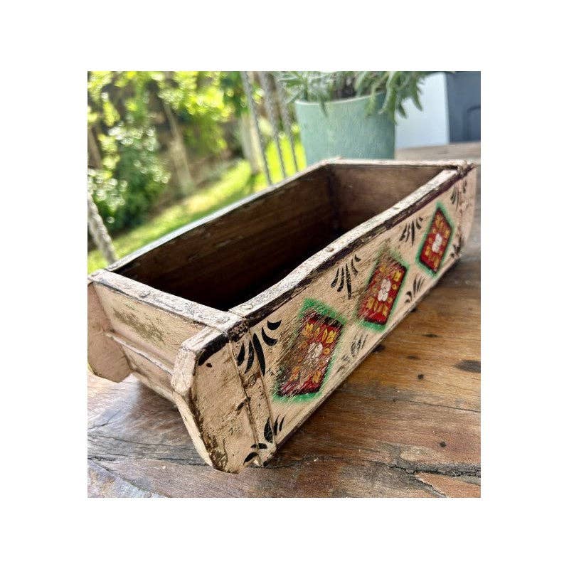 Paloma Black (Casa Natura Design, S.L.) - Wholesale Planter Box - Set Of 2 Traditional Old Indian Brick Molds With Retro Hand5