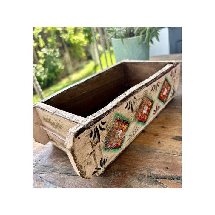 Paloma Black (Casa Natura Design, S.L.) - Wholesale Planter Box - Set Of 2 Traditional Old Indian Brick Molds With Retro Hand5