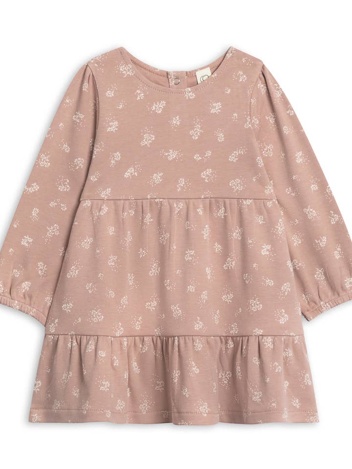 Sofia Long Sleeve Tiered Dress for wholesale by Colored Organics