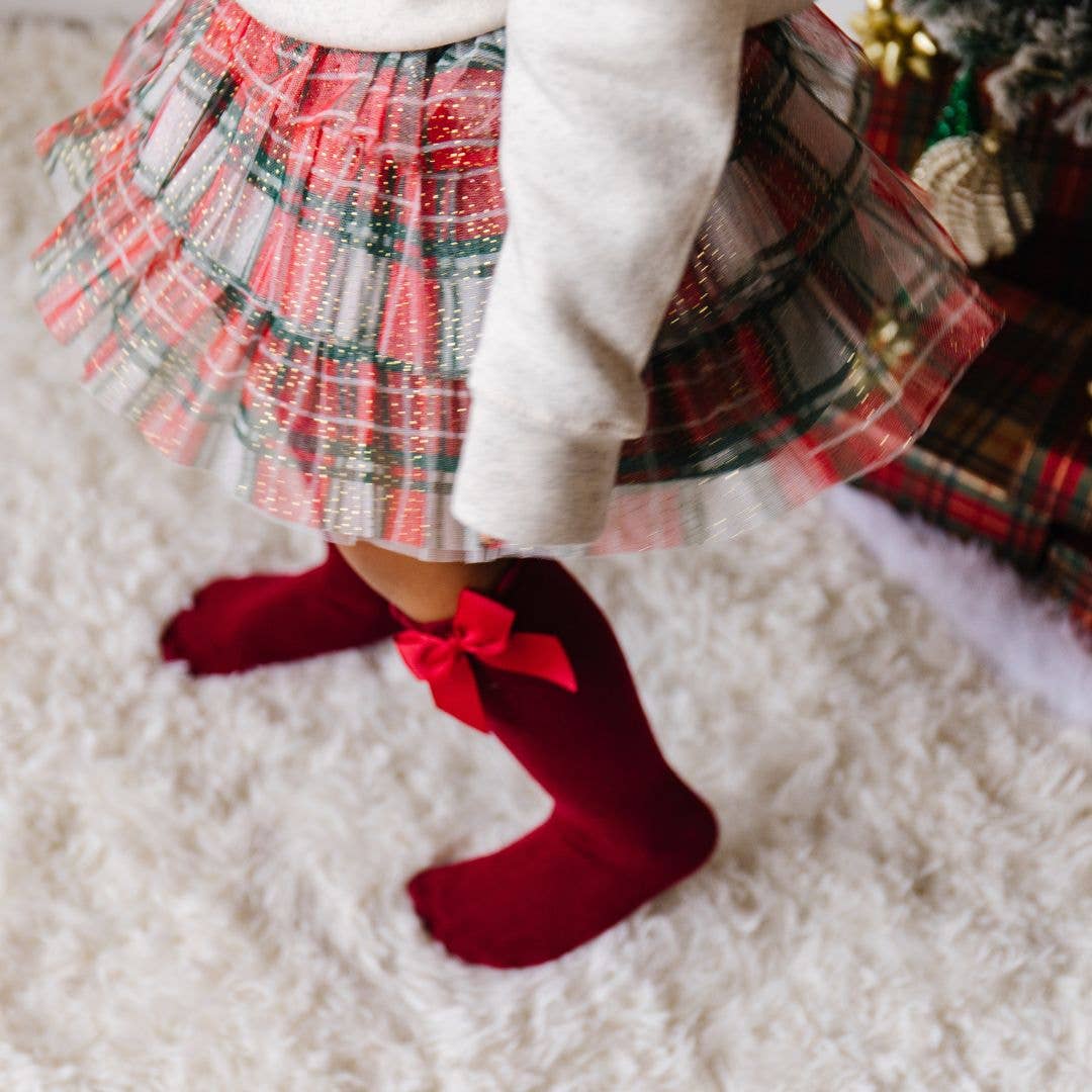 Sweet Wink - Vente Tutu – enfant - Tutu à volants en tartan de Noël - Vêtements pour enfants Sweet Wink5