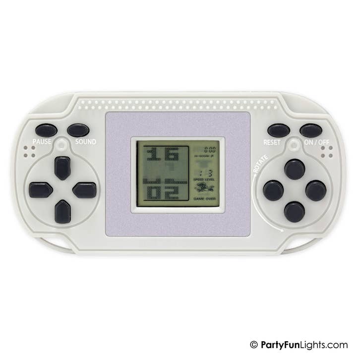 Retro Pocket Arcade Game with 23 games for wholesale by PartyFunLights Europe B.V.