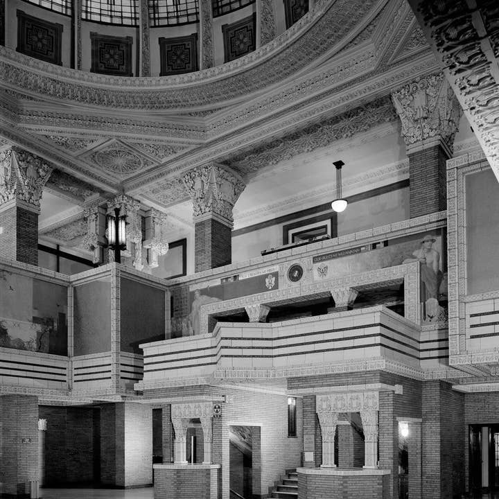 Print Collection - Wholesale Photograph - Woodbury County Courthouse, Sioux City, Woodbury, IA. Interior