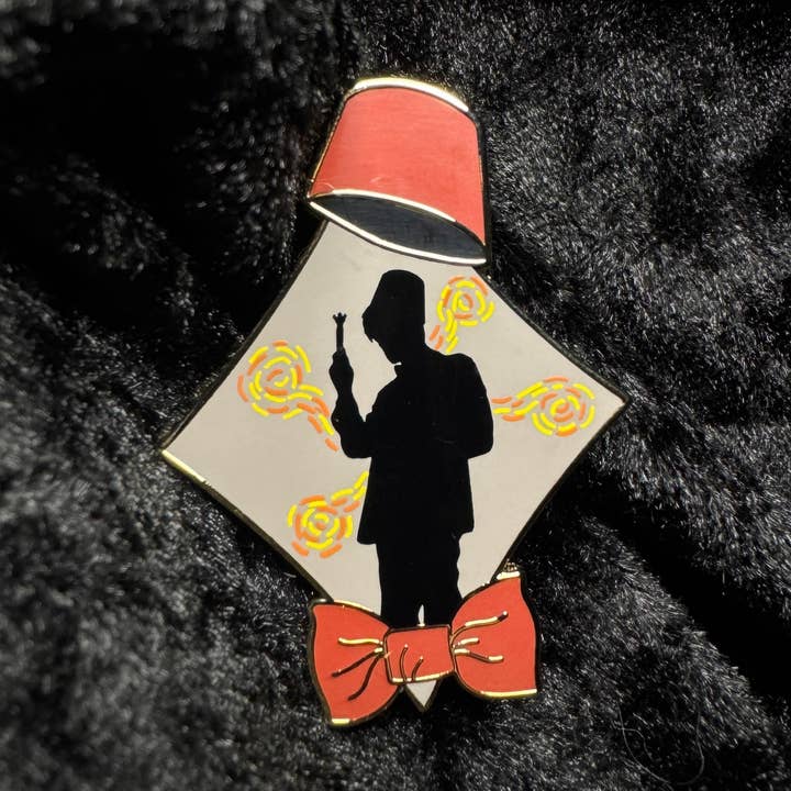 11th Doctor Icon Hard Enamel Pin for wholesale by Skaro Crafts