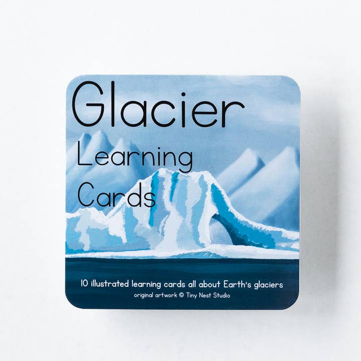 Tiny Nest Studio - Vendita all'ingrosso Carte didattiche - Bambini e neonati - Schede didattiche Glaci3