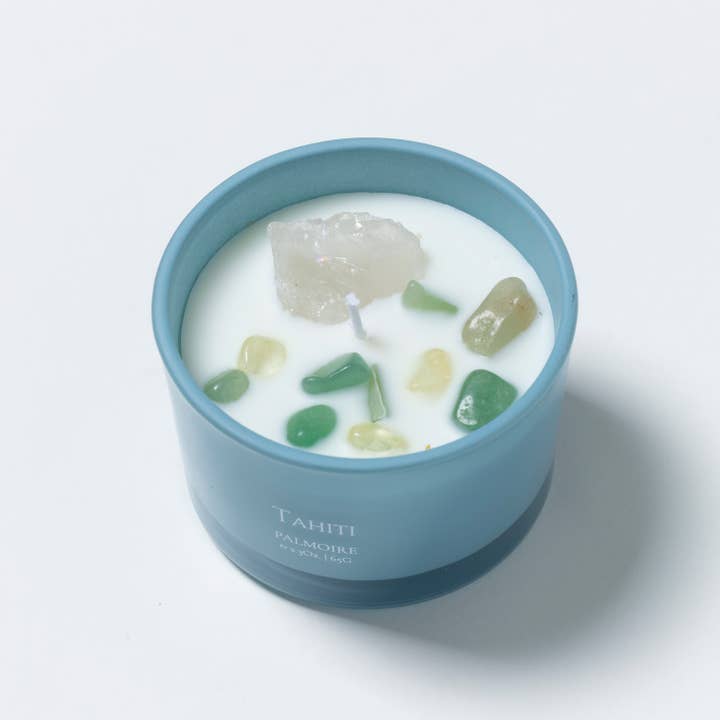 Palmoire Home Fragrance - Vendita all'ingrosso Candela in vasetto - Candela di Cera di Soia Tahiti con Lavanda, Limone e Gelsomino3