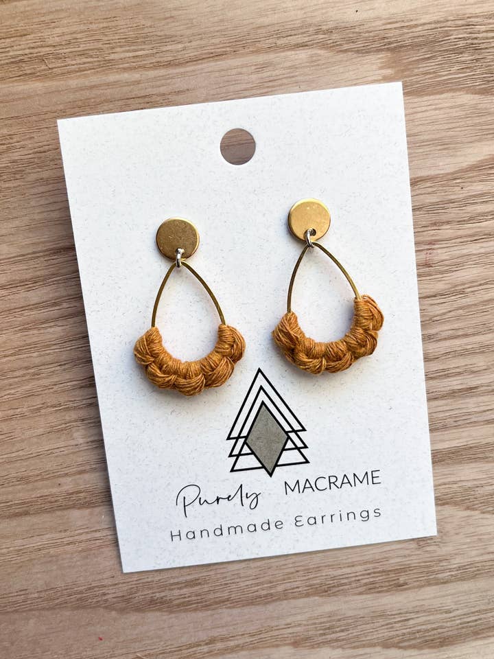 Coudelaria de Mostarda de Outono por atacado de Purely Macrame