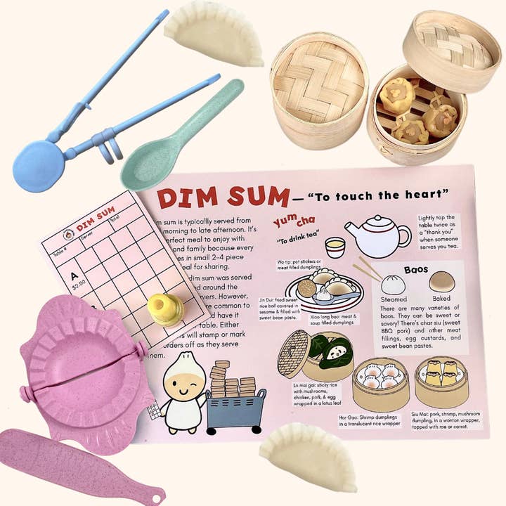 Dim Sum Play Dough Activity Kit for wholesale by commiskids