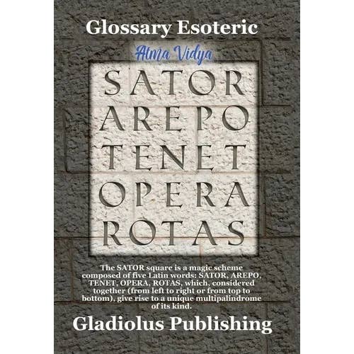 Books by splitShops - Wholesale Reference - Atma Vidya: Glossary Esoteric - Hardcover