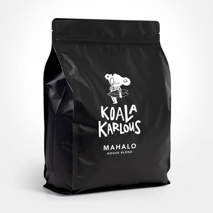 Mahalo - House Blend Coffee for wholesale by Koala Karlous