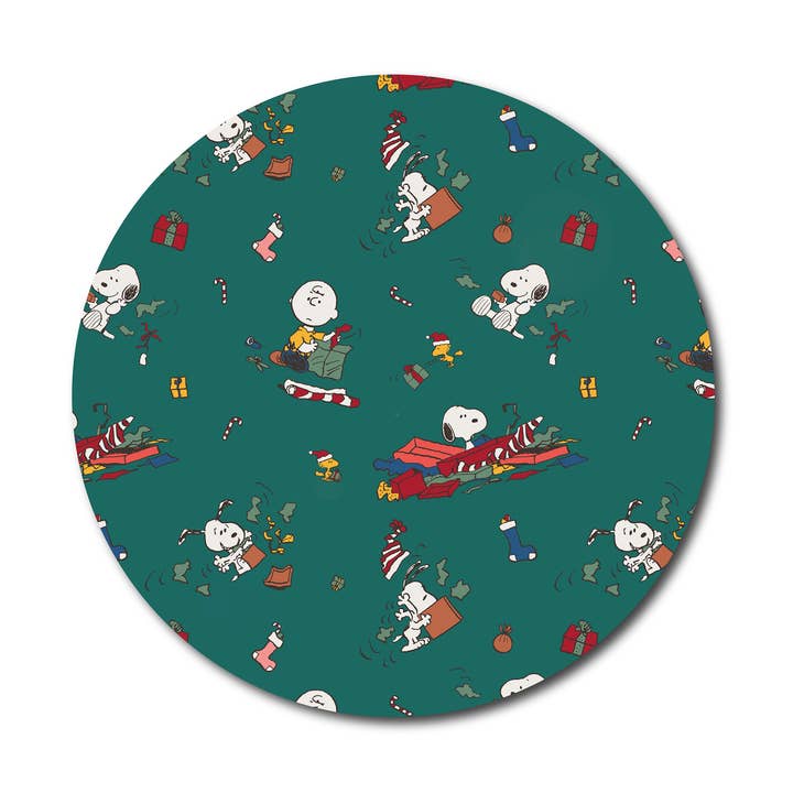 Pratos de Jantar Clássicos de Natal dos Peanuts por atacado de Jollity & Co. + Daydream Society