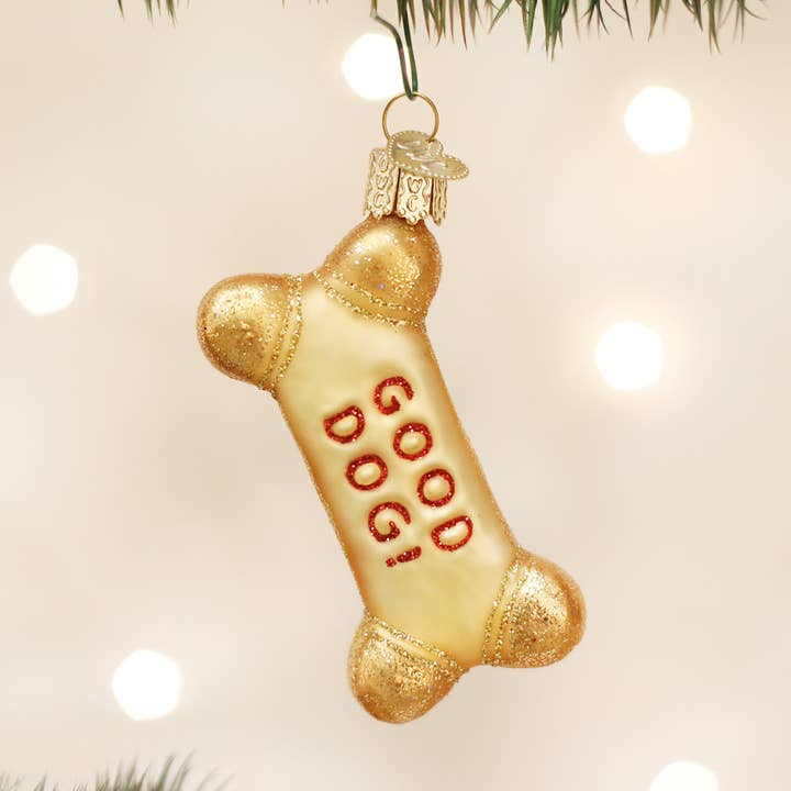Dog Biscuit Ornament for wholesale by Old World Christmas