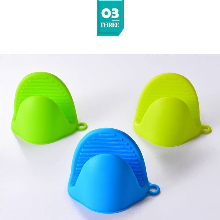 VIGOR - Wholesale Oven Mitt/Pot Holder - Premium Quality Kitchen Silicone Heat Resistant Gloves Clips15