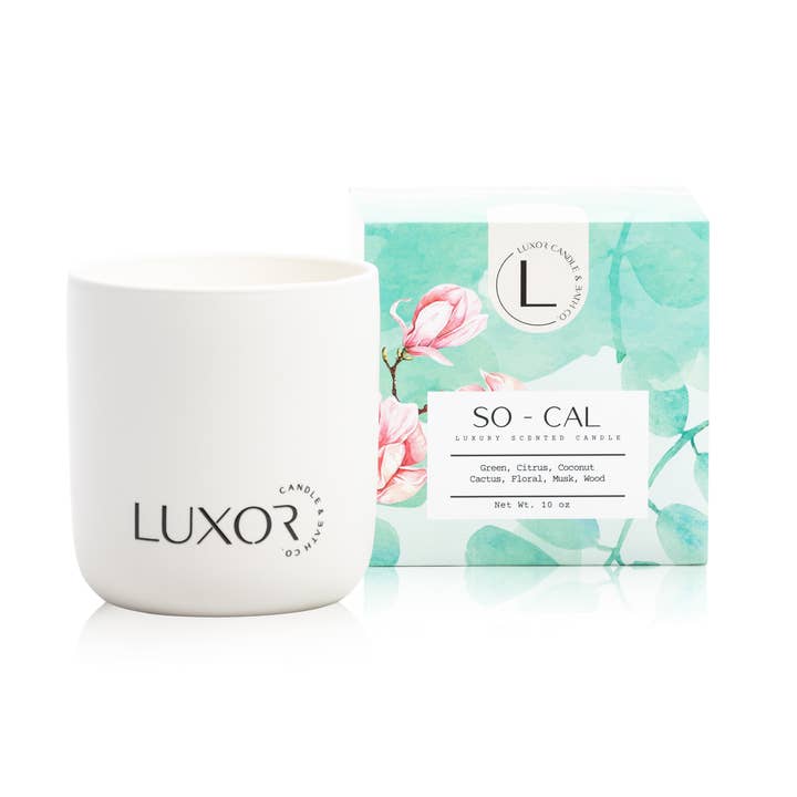 So- Cal for wholesale by Luxor Candle & Bath Co.