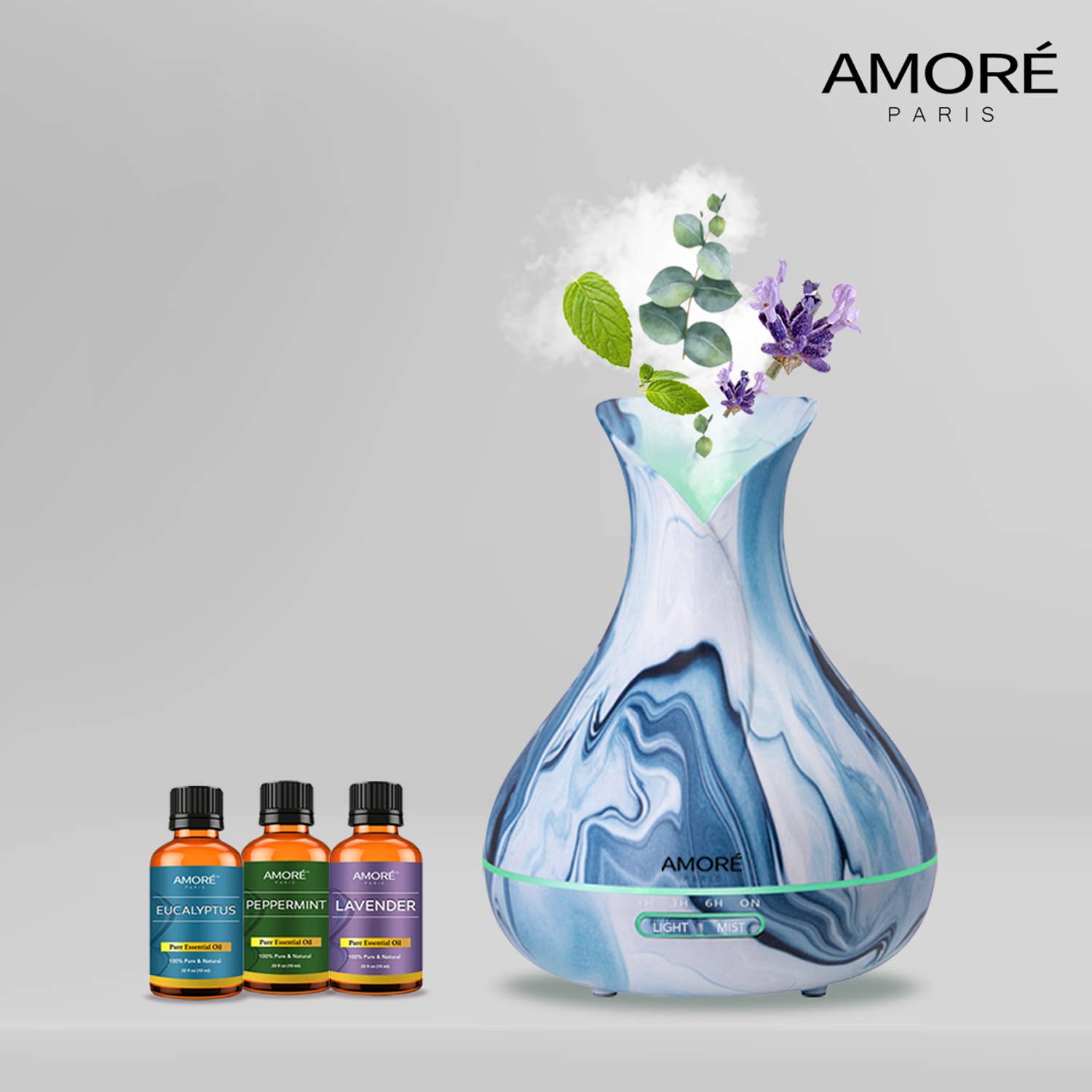Extreme Fit Wholesale - Wholesale Electronic Diffuser - XTF X AMORÉ AQUA Aromatherapy Diffuser - 300ml5