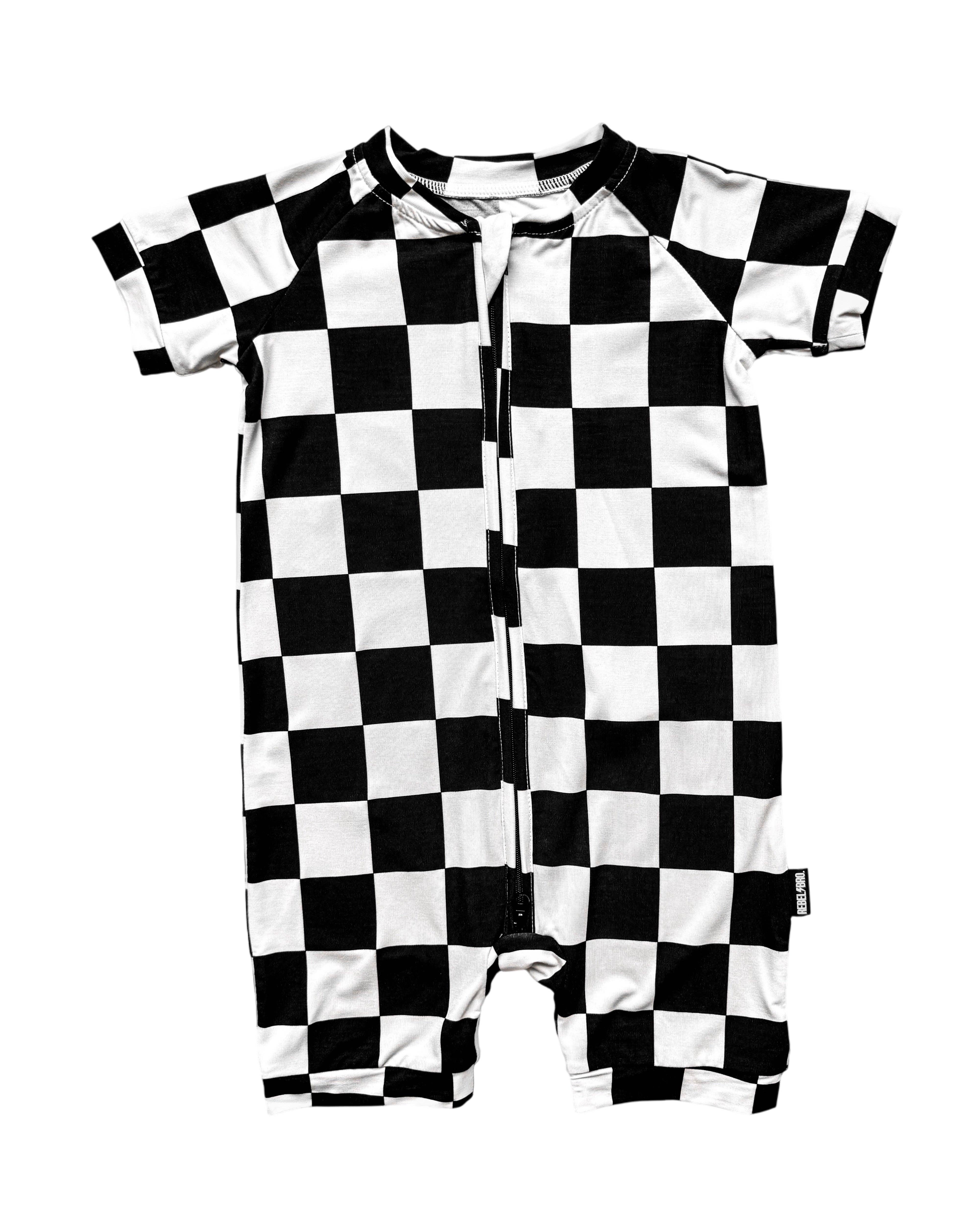 Rebel Bro – Engroshandel Romper - Baby – Bambus Zippy Shortie i Venedig1