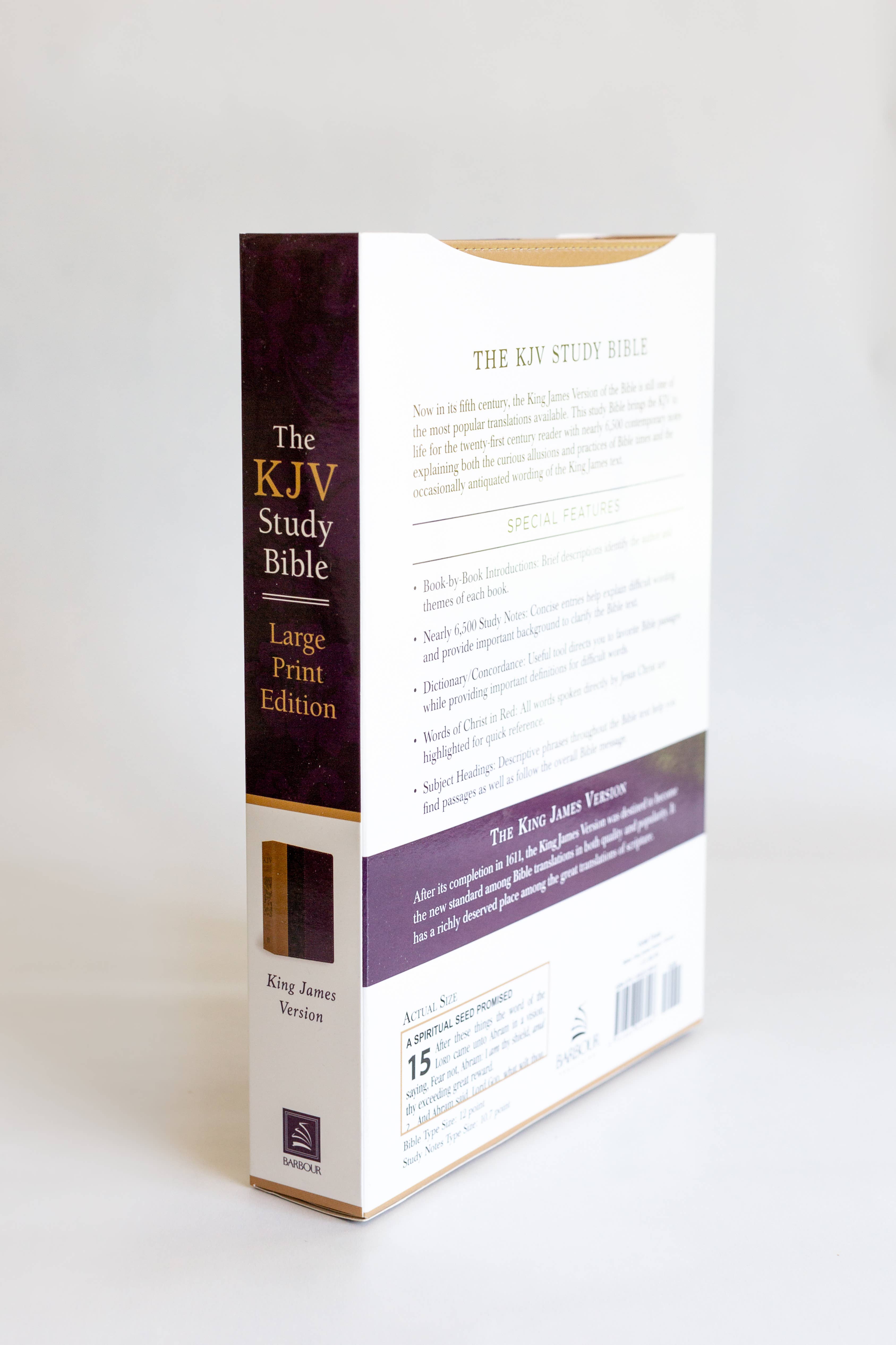 Barbour Publishing, Inc. - Wholesale Reference - The KJV Study Bible - Large Print4