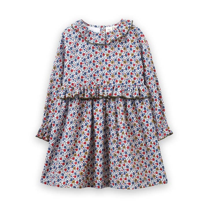 Beet World - Wholesale Dress - Kids - Ruffle Collar Dress | Rainier Valley