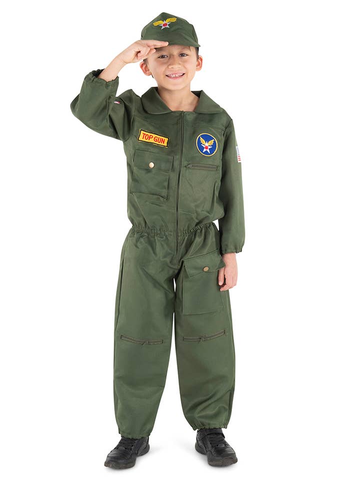 Air Force Pilot Costume - Kids for wholesale by Dress Up America