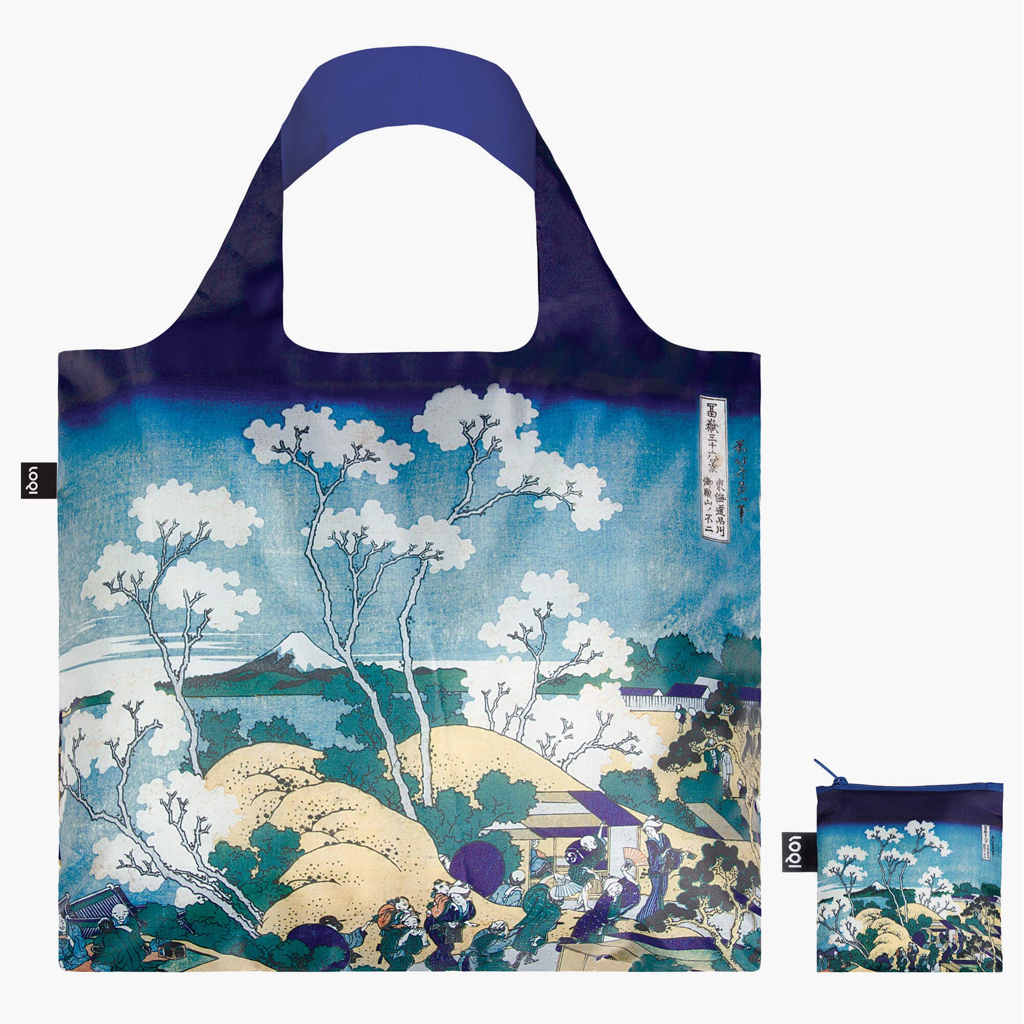LOQI - Wholesale Tote Bag - Unisex - KATSUSHIKA HOKUSAI Fuji from Gotenyama Recycled Bag1