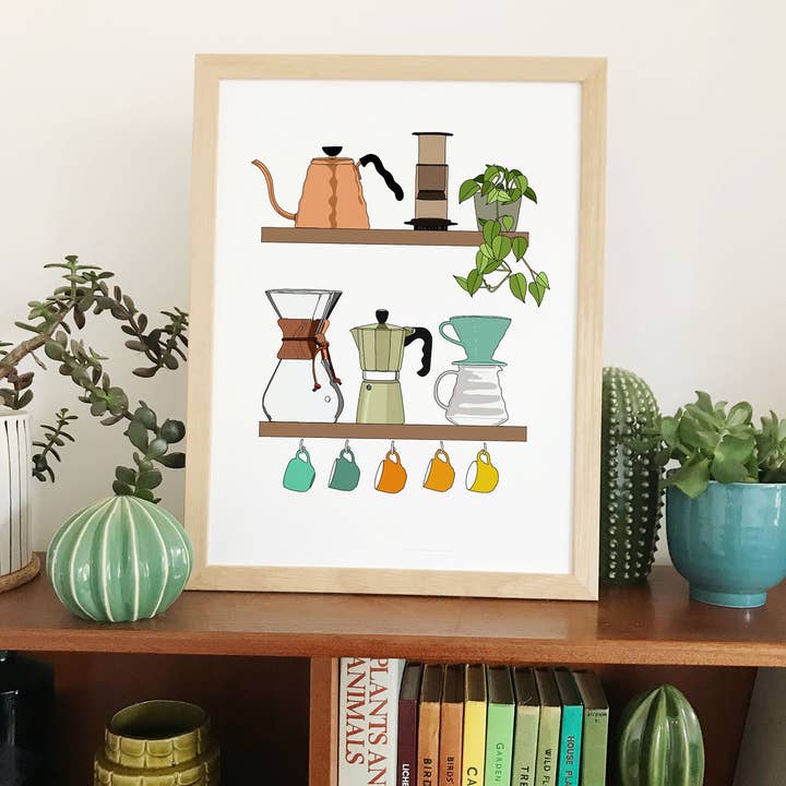 Kate Broughton - Wholesale Art Print - Coffee Print1