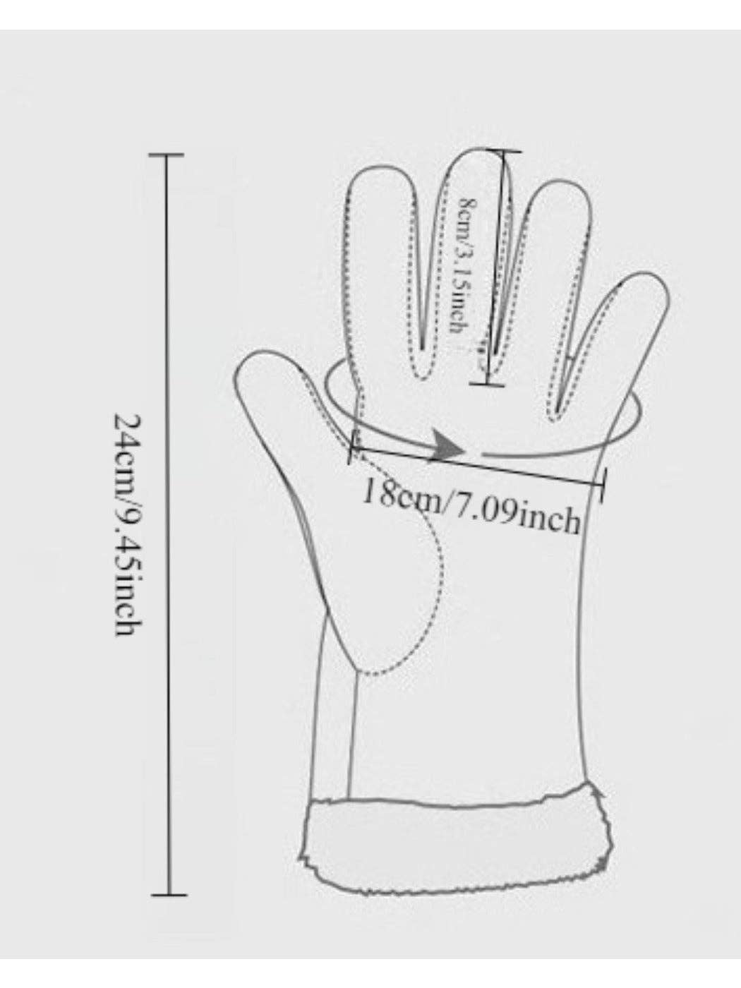 Funkyrel® Atzbranding Limited – wholesale Gloves – Women's – Gloving - Women's Faux Fur-Cuff Winter Gloves12