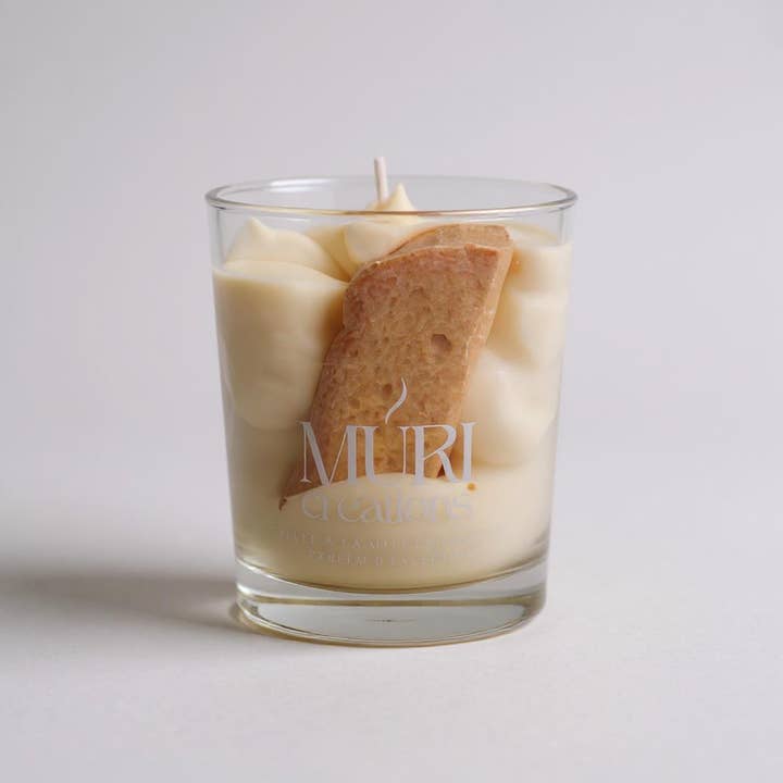 MURI CREATIONS - Wholesale Jar/Filled Candle - 200ml Candle Gourmet Brioche2