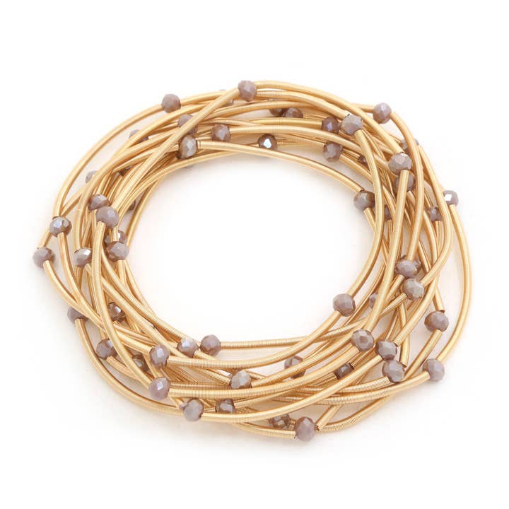 anbfashion - Wholesale Beaded Bracelet - BEADED WIRE BRACELET CB-21764