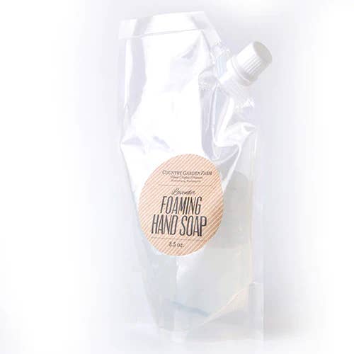 Nachfüllpackung für schäumende Handseife für den Großhandel von Country Garden Farm