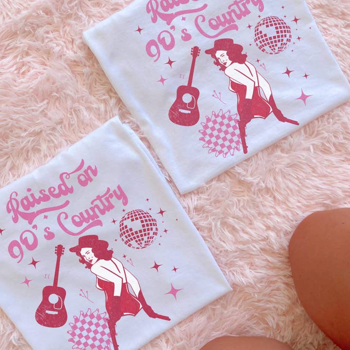 T-shirt graphique Western pour la vente par Honey Medlock LLC