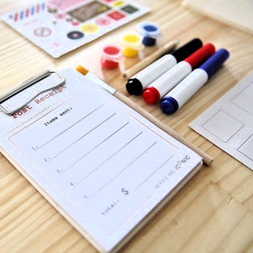 Make Me Iconic - Wholesale DIY Craft Kit - Kids - WOODEN TOY - POST BOX LETTERS CRAFT KIT12