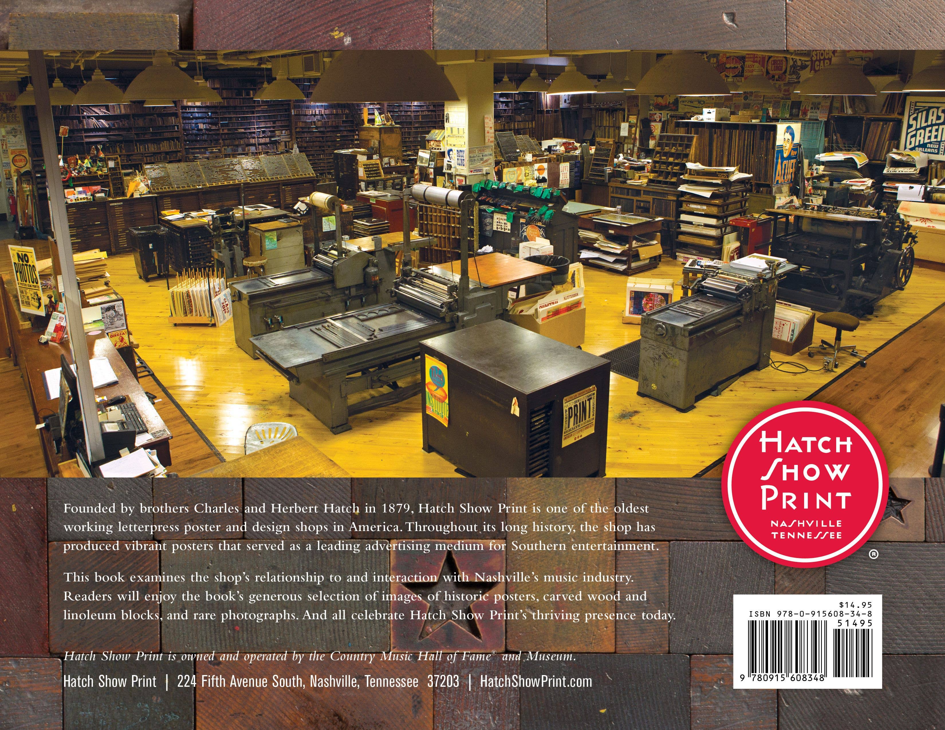 Hatch Show Print - Wholesale Arts & Entertainment - Hatch Show Print: Letterpress Print and Design Since 18791