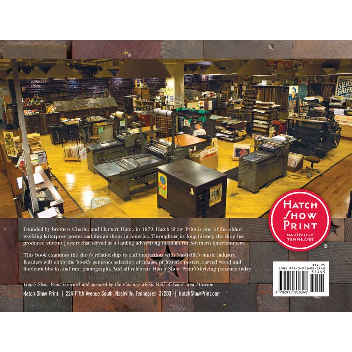 Hatch Show Print - Wholesale Arts & Entertainment - Hatch Show Print: Letterpress Print and Design Since 18791